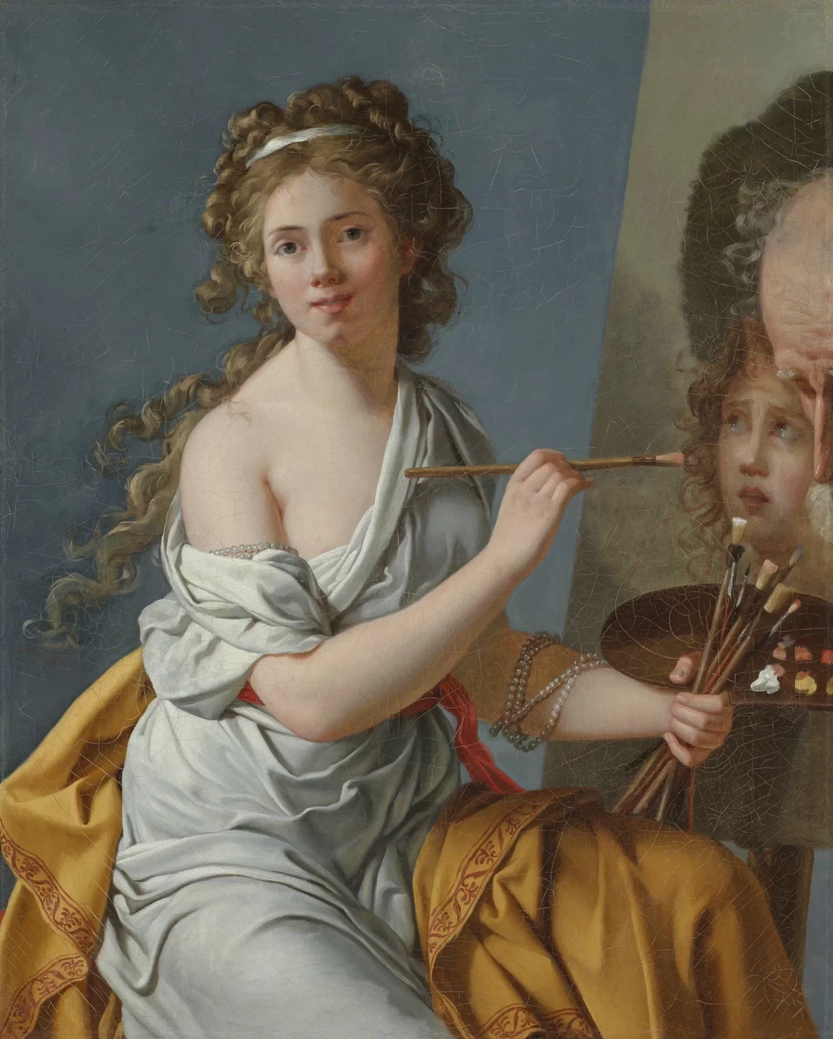 Autoritratto - Galleria Statale d'Arte di Karlsruhe, Karlsruhe, Baden, Württemberg, Germania